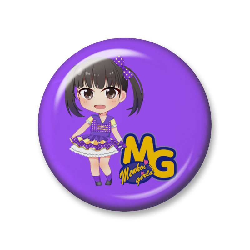 Menkoiガールズ MGみさきの缶バッジ 缶バッジ (Zピン) | Nyaman